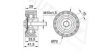 FIAT 504000412 Deflection/Guide Pulley, v-ribbed belt
